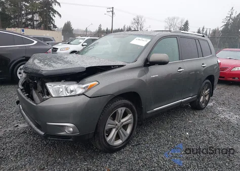 2012 Toyota Highlander Limited V6 from USA, damaged, VIN 5TDDK3EHXCS138870